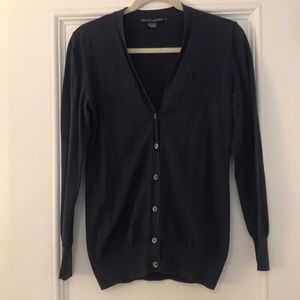 Ralph Lauren Navy Cardigan